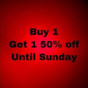 50% of 2nd pair of shoes!